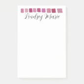 PERSONALISEERDE WATERVERF Post-it Opmerkingen Post-it® Notes (Voorkant)