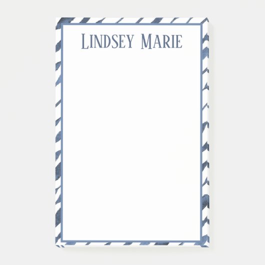 PERSONALISEERDE WATERVERF Post-it Opmerkingen Post-it® Notes (Voorkant)