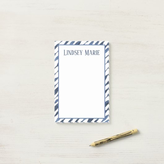 PERSONALISEERDE WATERVERF Post-it Opmerkingen Post-it® Notes (Op bureau)