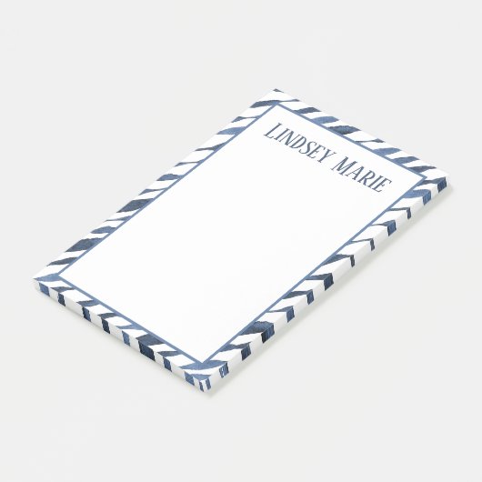 PERSONALISEERDE WATERVERF Post-it Opmerkingen Post-it® Notes (Schuin)