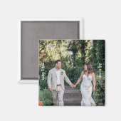 PERSONALISEERDE WEDDING Magnet (Voorkant / Achterkant)