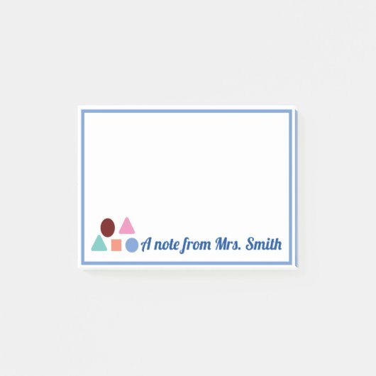 PERSONALISEERDE WISKUNDE Post-it notities Post-it® Notes (Voorkant)