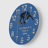 PERSONALISEERDE Wruiende klokken Jouw tekst en KLE (Hoek)