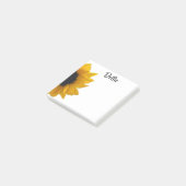 PERSONALISEERDE ZONLOWER Post-it notes (Schuin)