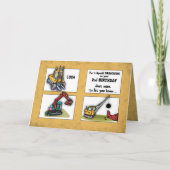 Personaliseert de 2de Verjaardag van de kleinzoon Kaart (Voorkant)