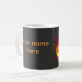 personaliseert de mok van de lichtguitaarkoffie (Voorkant links)