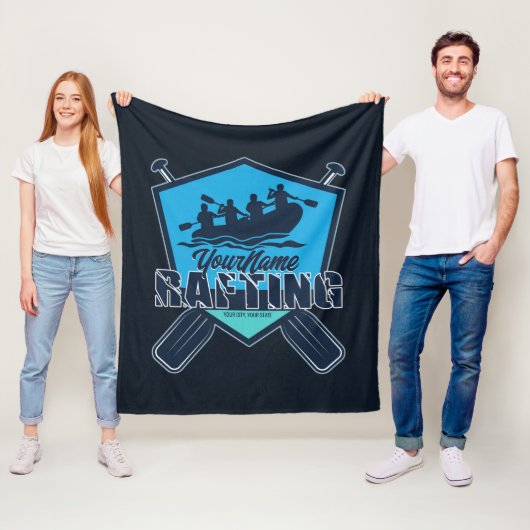 Personaliseert het Adventure voor de rivier de Raf Fleece Deken (In situ)