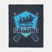Personaliseert het Adventure voor de rivier de Raf Fleece Deken (Voorkant)