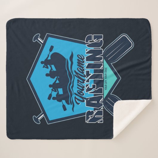 Personaliseert het Adventure voor de rivier de Raf Sherpa Deken (Voorkant (horizontaal))