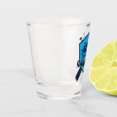 Personaliseert het Adventure voor de rivier de Raf Shot Glas (Links)