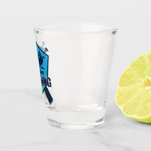 Personaliseert het Adventure voor de rivier de Raf Shot Glas (Rechts)