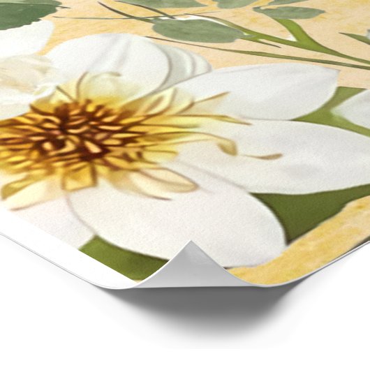 Personaliseren aan mijn vrouw van esband Butterfly Poster (Hoek)