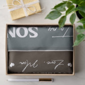 Personaliseren aan mijn zoon van liefde mam-cadeau tissuepapier (Geschenk)