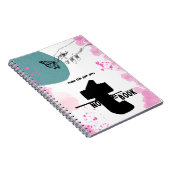 PERSONALISEREN: Arty Notitieboek en Butterfly (Rechterzijde)