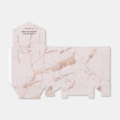 Personaliseren bloemen gunst box bedankdoosjes (Uitgevouwen)