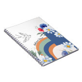 PERSONALISEREN: BOHO met Vogel | Notitieboek Journ (Rechterzijde)