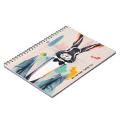 PERSONALISEREN - Bunny Rabbit Gentleman | Notitieb Notitieboek (Linkerzijde)