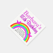  PERSONALISEREN CHRISTELIJK 85E VERJAARDAG SERVET (Hoek)