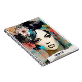 PERSONALISEREN: Collage Flowers | Notitieboek Jour (Rechterzijde)