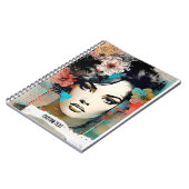 PERSONALISEREN: Collage Flowers | Notitieboek Jour (Linkerzijde)
