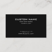 PERSONALISEREN - Creëer uw eigen maat Visitekaartje (Achterkant)