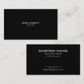 PERSONALISEREN - Creëer uw eigen maat Visitekaartje (Voorkant / Achterkant)