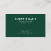 PERSONALISEREN - Creëer uw eigen maat Visitekaartje (Achterkant)