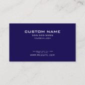 PERSONALISEREN - Creëer uw eigen maat Visitekaartje (Achterkant)