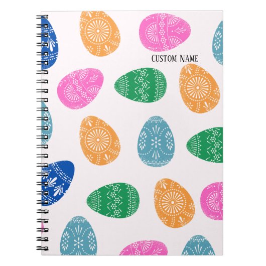 PERSONALISEREN: Easter Eggs | Notitieboek Journal (Voorkant)