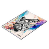 Personaliseren: een kat + een vogel | Notitieboek  (Linkerzijde)