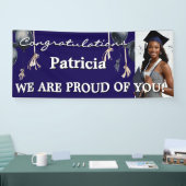 Personaliseren - Eenvoudig Afstuderen Ontwerpbanne Spandoek (Beurs)