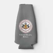 + PERSONALISEREN - Flessenkoeler (met rits) Flesjeskoeler (Voorkant)