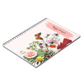 PERSONALISEREN: - Gebedsdagboek + Bloemen Notitieboek (Linkerzijde)