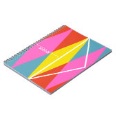 PERSONALISEREN: Harlequin Pattern Notitieboek (Linkerzijde)