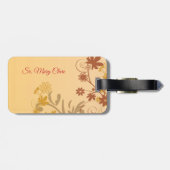 Personaliseren, Jubilee Jubileum Nun Cross, Swirls Bagagelabel (Achterkant horizontaal)