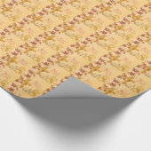 Personaliseren, Jubilee Jubileum Nun Cross, Swirls Cadeaupapier (Hoek)