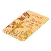 Personaliseren, Jubilee Jubileum Nun Cross, Swirls Magneet (Linkerzijde)