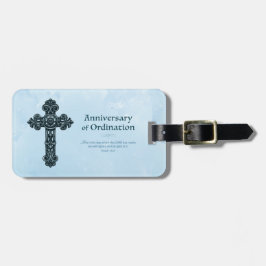 Personaliseren, Jubileum bestellen Priest, kruis Bagagelabel