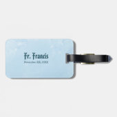 Personaliseren, Jubileum bestellen Priest, kruis Bagagelabel (Achterkant horizontaal)