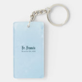 Personaliseren, Jubileum bestellen Priest, kruis Sleutelhanger (achterkant)
