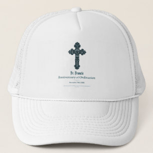 Personaliseren, Jubileum bestellen Priest, kruis Trucker Pet