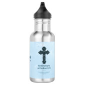 Personaliseren, Jubileum bestellen Priest, kruis Waterfles (Rechts)