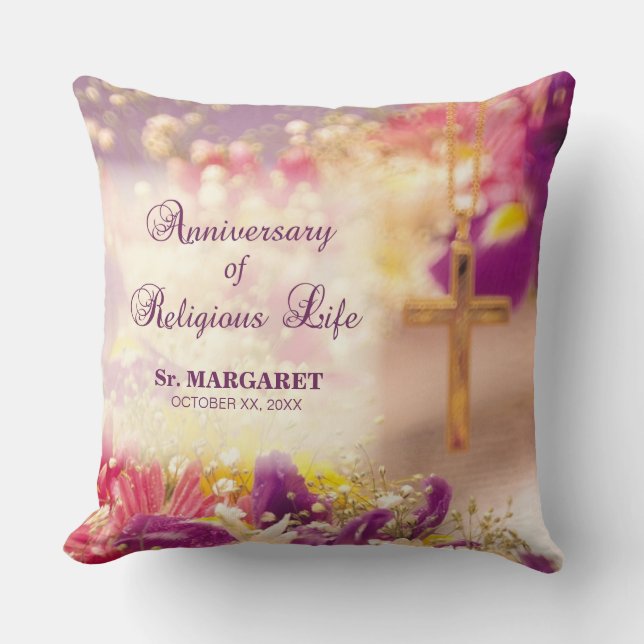 Personaliseren, Jubileum Religieuze Leven, Nun Kussen (Voorkant)