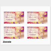 Personaliseren, Jubileum Religieuze Leven, Nun Rechthoekige Sticker (Vel)