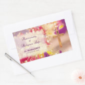 Personaliseren, Jubileum Religieuze Leven, Nun Rechthoekige Sticker (Envelop)