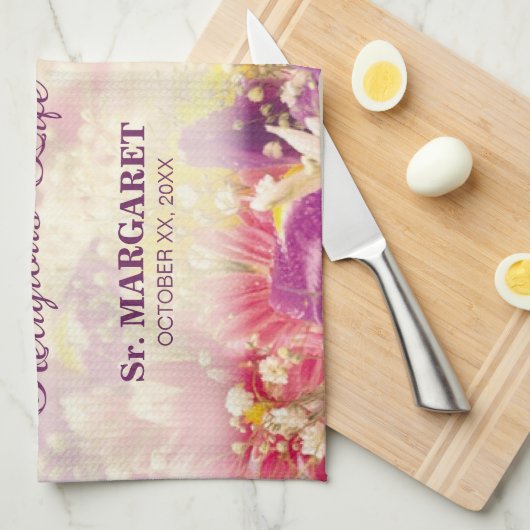 Personaliseren, Jubileum Religieuze Leven, Nun Theedoek (Quarter Fold)