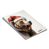 PERSONALISEREN: Kerst Beer | Notitieboek (Rechterzijde)