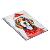 PERSONALISEREN: Kerst Teckel | Notitieboek (Rechterzijde)