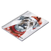 PERSONALISEREN: Kersthond | Notitieboek Journal (Linkerzijde)