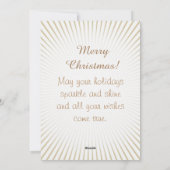 Personaliseren: Kerstmis Engel van Grace Lichtstra Feestdagenkaart (Achterkant)